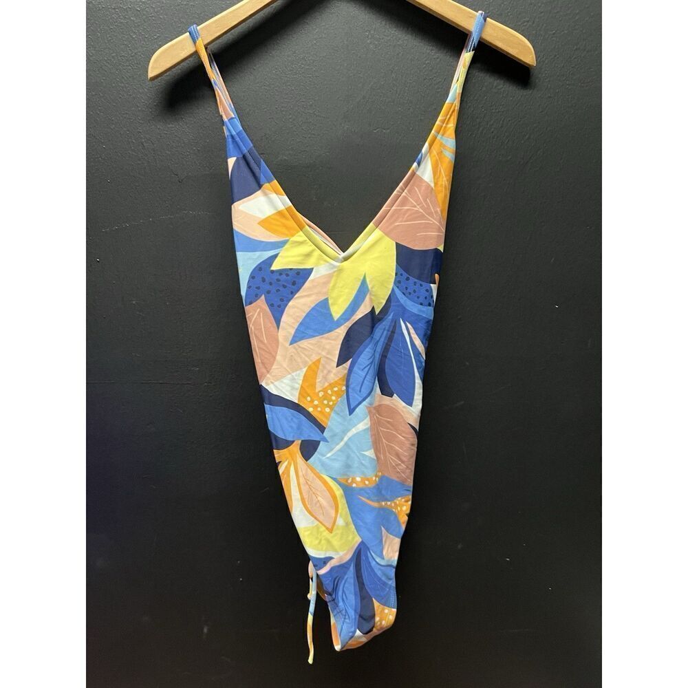 Kona Sol One Piece Swim Suit Bathing Suit Sz XL Multicolor